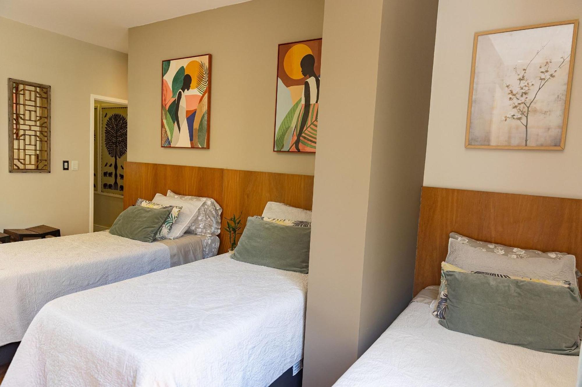 Moderno Em Copacabana, A 100m Da Apartamento