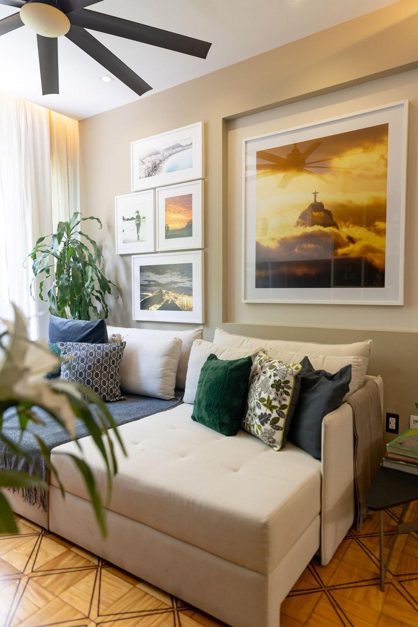 Moderno Em Copacabana, A 100m Da Apartamento