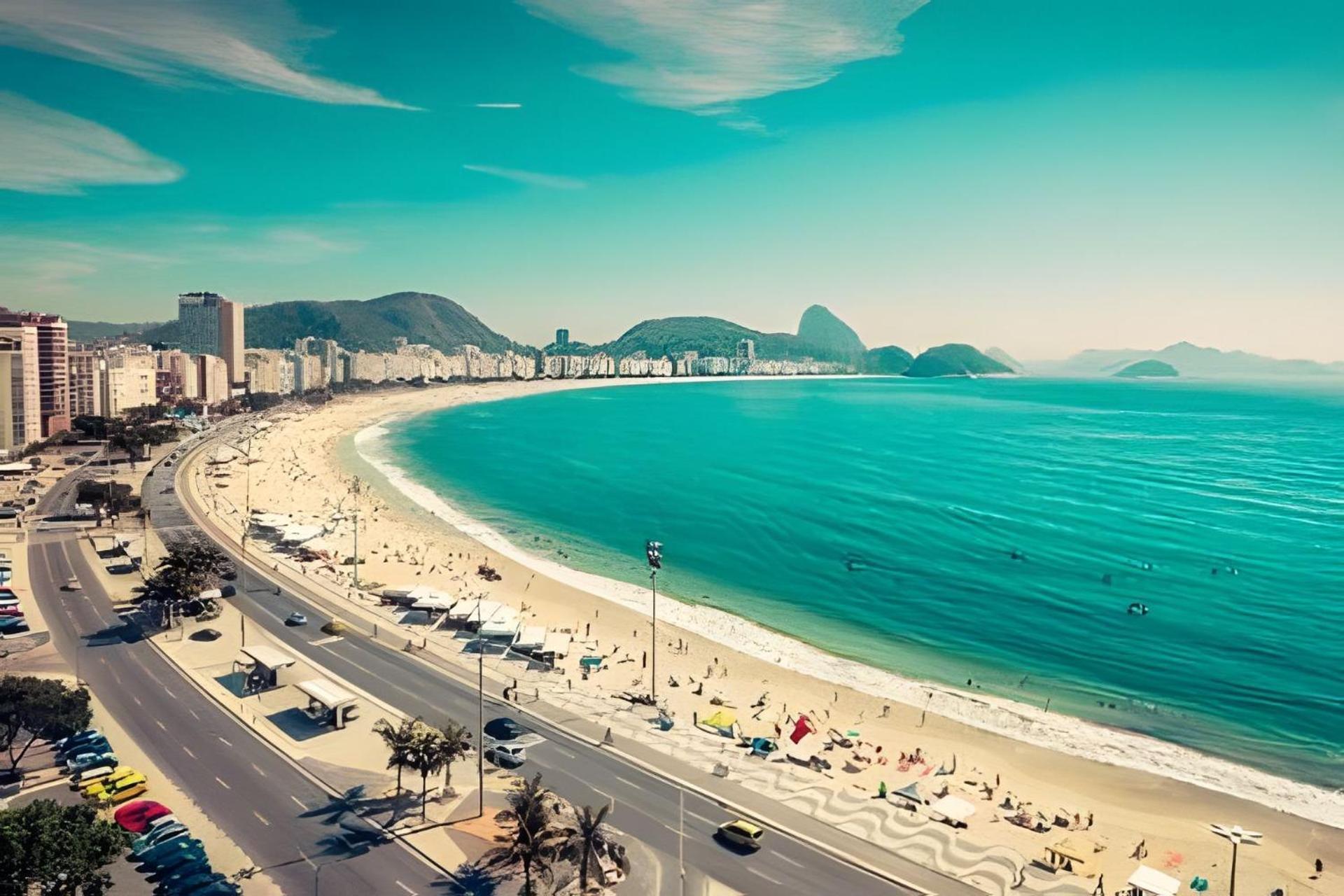Apartamento Moderno Em Copacabana, A 100m Da *